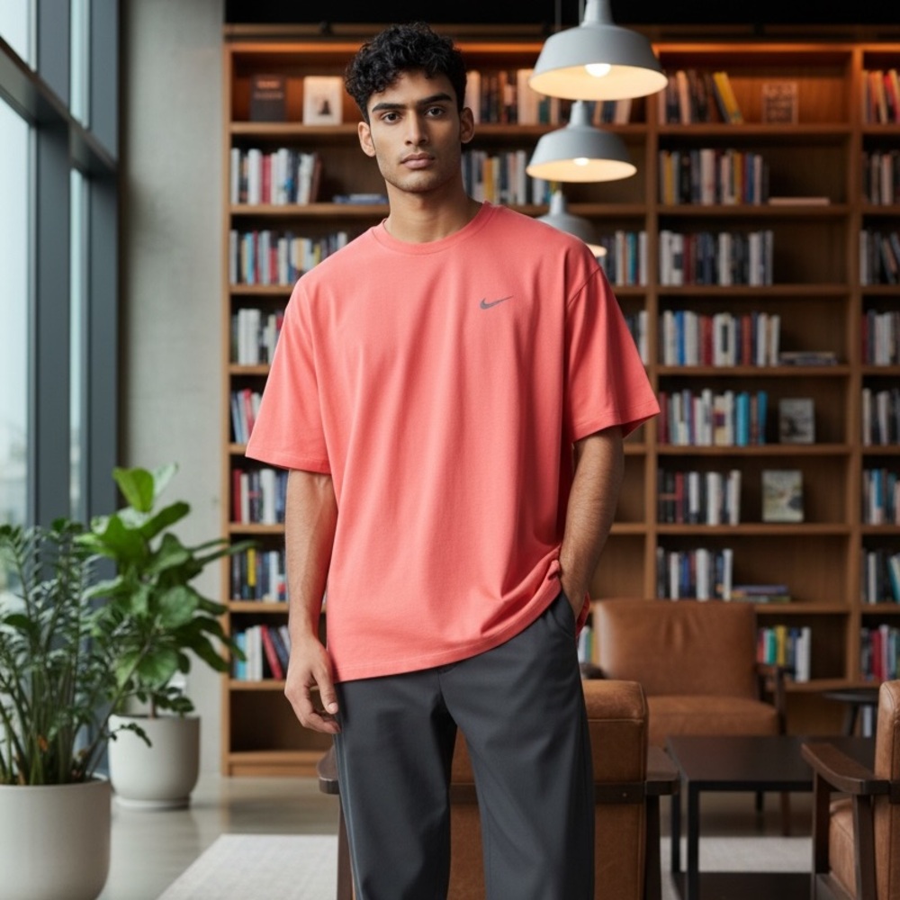 Nike Men’s Running Coral Performance Tee
